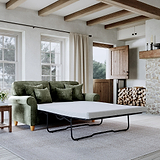 Ashbury 2 Seater Sofa Bed Moss from Roseland Furniture