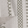 Norcross Flat and Loop Design Tassled Rug from Roseland Furniture