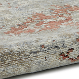 Thea Distressed Terracotta Antique Rug
