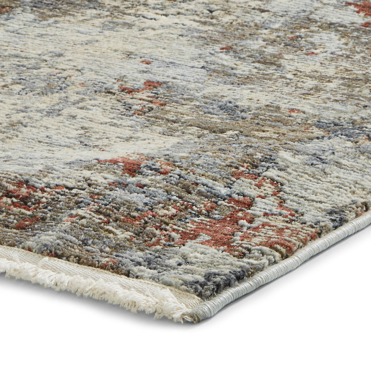 Thea Distressed Terracotta Antique Rug