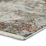 Thea Distressed Terracotta Antique Rug