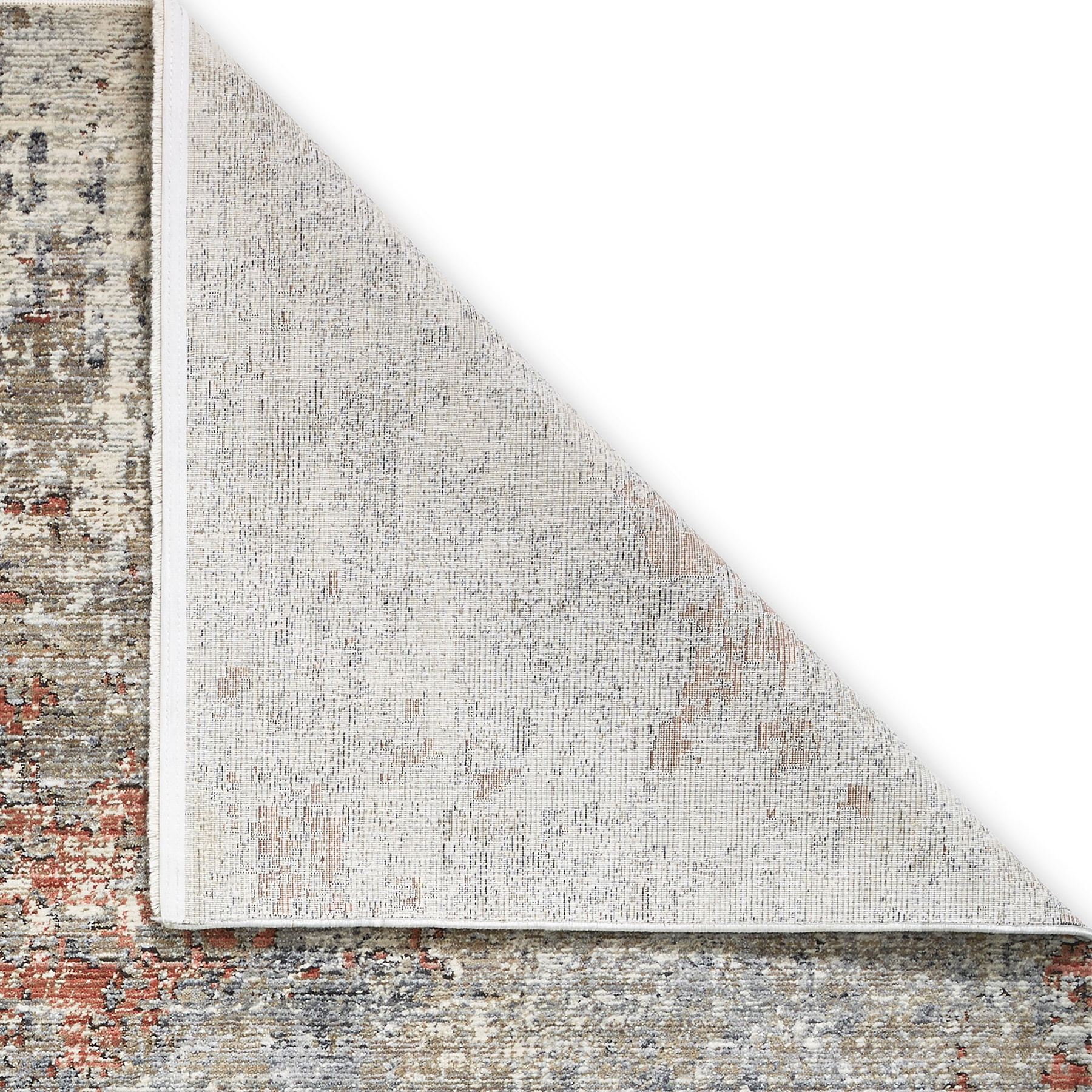 Thea Distressed Terracotta Antique Rug