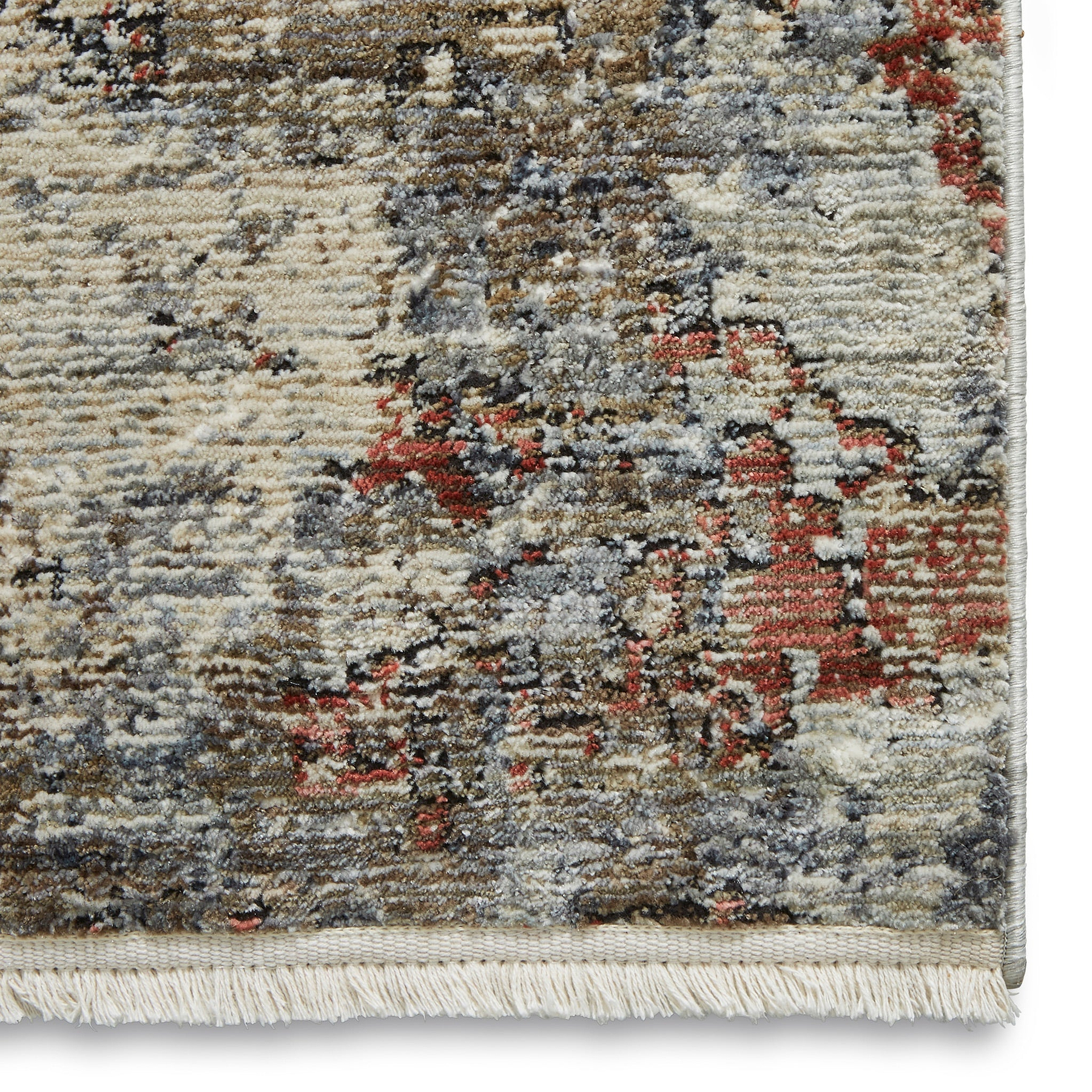 Thea Distressed Terracotta Antique Rug