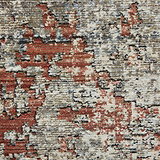 Thea Distressed Terracotta Antique Rug