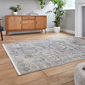 Thea Grey Moroccan Distressed Antique Rug for bedroom