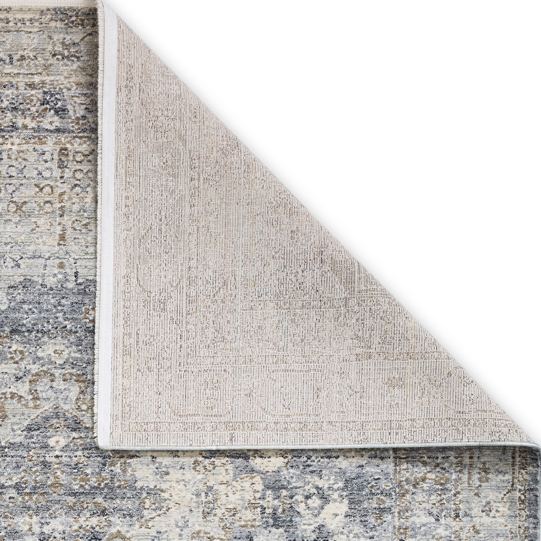 Thea Distressed Grey Vintage Rug