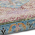 Thea Moroccan Multicoloured Distressed Rug from Roseland Furniture