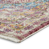 Thea Moroccan Multicoloured Distressed Rug from Roseland Furniture