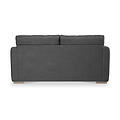 Oakley-faux-leather-3-seater-sofa-charcoal from Roseland Furniture