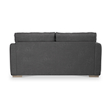 Oakley-faux-leather-3-seater-sofa-charcoal from Roseland Furniture