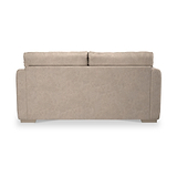 Oakley-faux-leather-3-seater-sofa-mink from Roseland Furniture