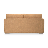 Oakley-faux-leather-3-seater-sofa-tan from Roseland Furniture