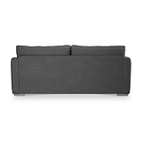 Oakley-faux-leather-3-seater-sofa-charcoal from Roseland Furniture