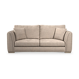 Oakley-faux-leather-3-seater-sofa-mink from Roseland Furniture
