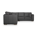Oakley-faux-leather-2-corner-2-sofa-charcoal from Roseland Furniture