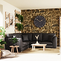 Oakley-faux-leather-2-corner-2-sofa-charcoal from Roseland Furniture