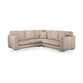 Oakley-faux-leather-2-corner-2-sofa-mink from Roseland Furniture
