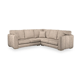 Oakley-faux-leather-2-corner-2-sofa-mink from Roseland Furniture