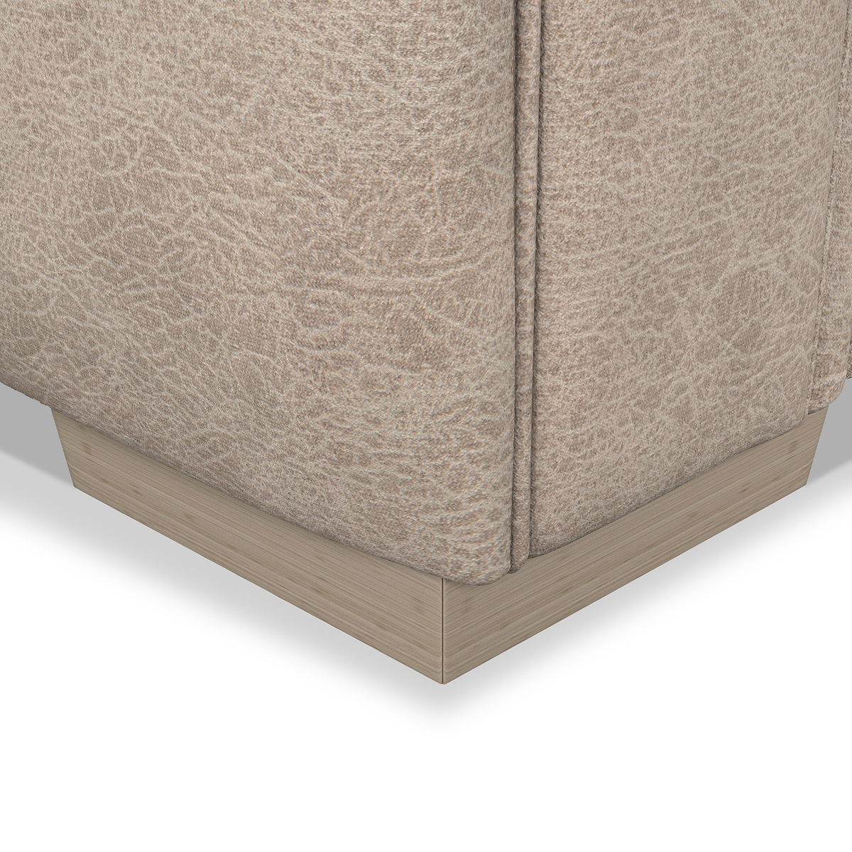 Oakley-faux-leather-2-corner-2-sofa-mink from Roseland Furniture