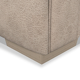 Oakley-faux-leather-2-corner-2-sofa-mink from Roseland Furniture