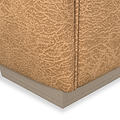 Oakley-faux-leather-2-corner-2-sofa-tan from Roseland Furniture