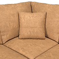 Oakley-faux-leather-2-corner-2-sofa-tan from Roseland Furniture