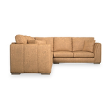 Oakley-faux-leather-2-corner-2-sofa-tan from Roseland Furniture