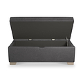 Oakley-faux-leather-storage-footstool-charcoal from Roseland Furniture