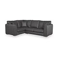Oakley-faux-leather-lh-corner-sofa-charcoal from Roseland Furniture