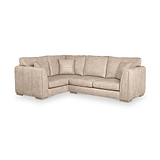 Oakley-faux-leather-lh-corner-sofa-mink from Roseland Furniture