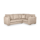 Oakley-faux-leather-rh-corner-sofa-mink from Roseland Furniture