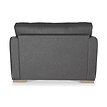 Oakley-faux-leather-snuggler-charcoal from Roseland Furniture