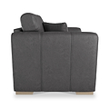 Oakley-faux-leather-snuggler-charcoal from Roseland Furniture