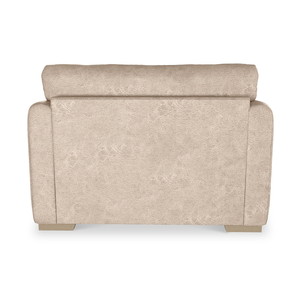 Oakley-faux-leather-snuggler-mink from Roseland Furniture