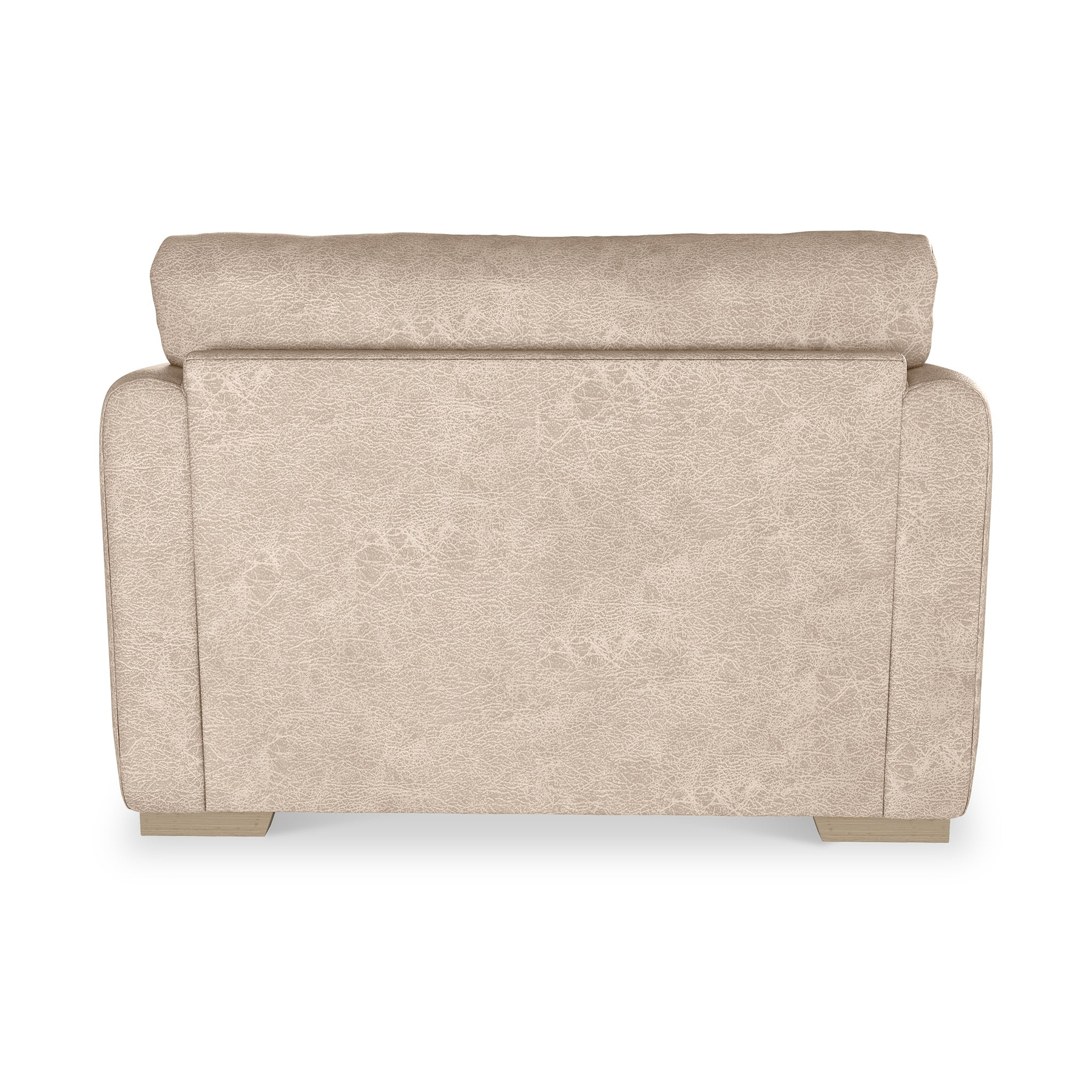Oakley-faux-leather-snuggler-mink from Roseland Furniture