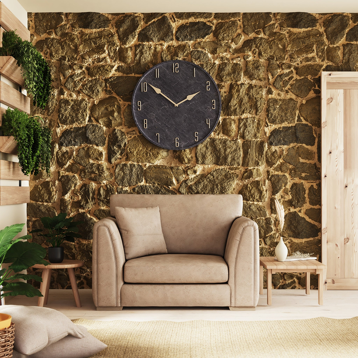 Oakley-faux-leather-snuggler-mink from Roseland Furniture