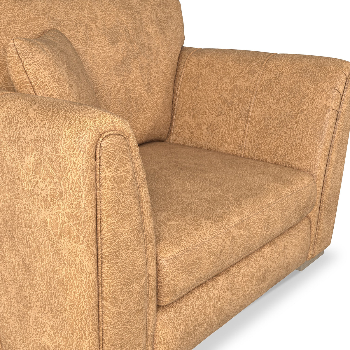 Oakley-faux-leather-snuggler-tan from Roseland Furniture