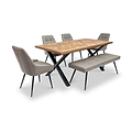 Marlo Dining Chair Dims from Roseland Furniture