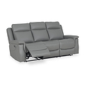 Denbor Electric Leather Recliner 3 Seater Sofa