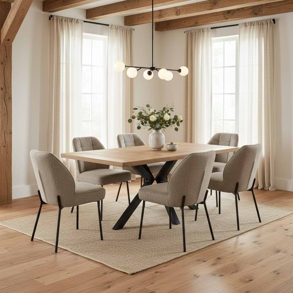 Garcia Textured Dining Chair for contemporary country dining rooms