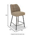 Garcia Textured Bar Stool from Roseland Furniture