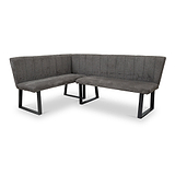 Camber Textured Fabric Corner Dining Bench from Roseland Furniture