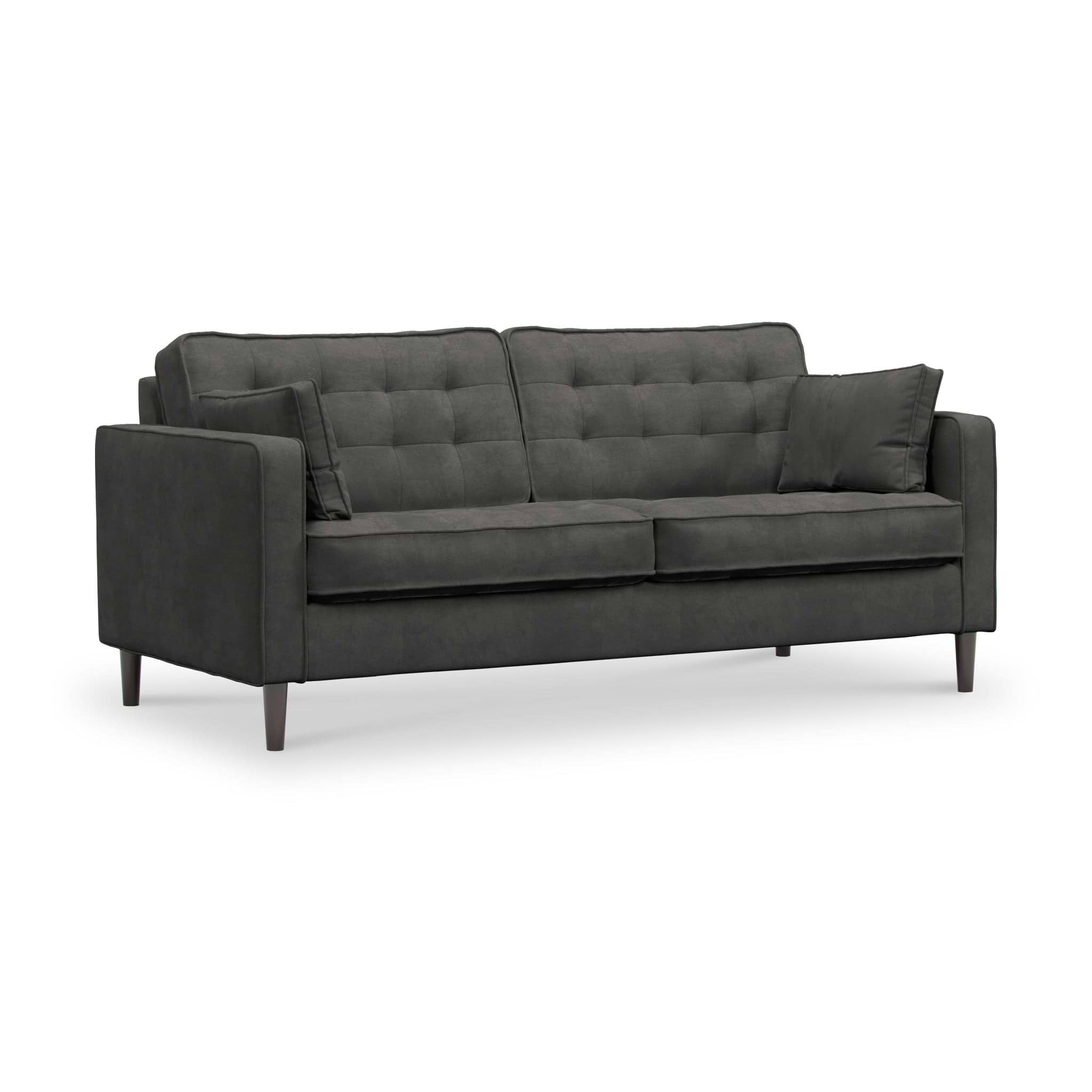 Barclay 3 Seater Sofa Graphite Life1 from Roseland Furniture