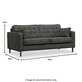 Barclay 3 Seater Sofa Graphite Life1 from Roseland Furniture
