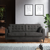 Barclay 3 Seater Sofa Graphite Life1 from Roseland Furniture