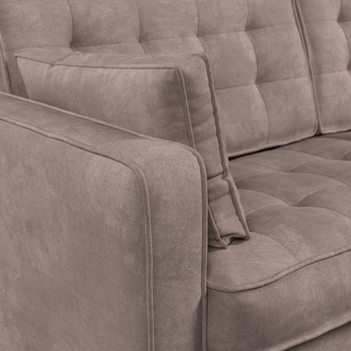 Barclay 3 Seater Sofa Pewter from Roseland Furniture