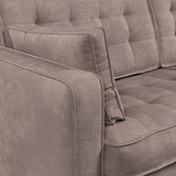 Barclay 3 Seater Sofa Pewter from Roseland Furniture