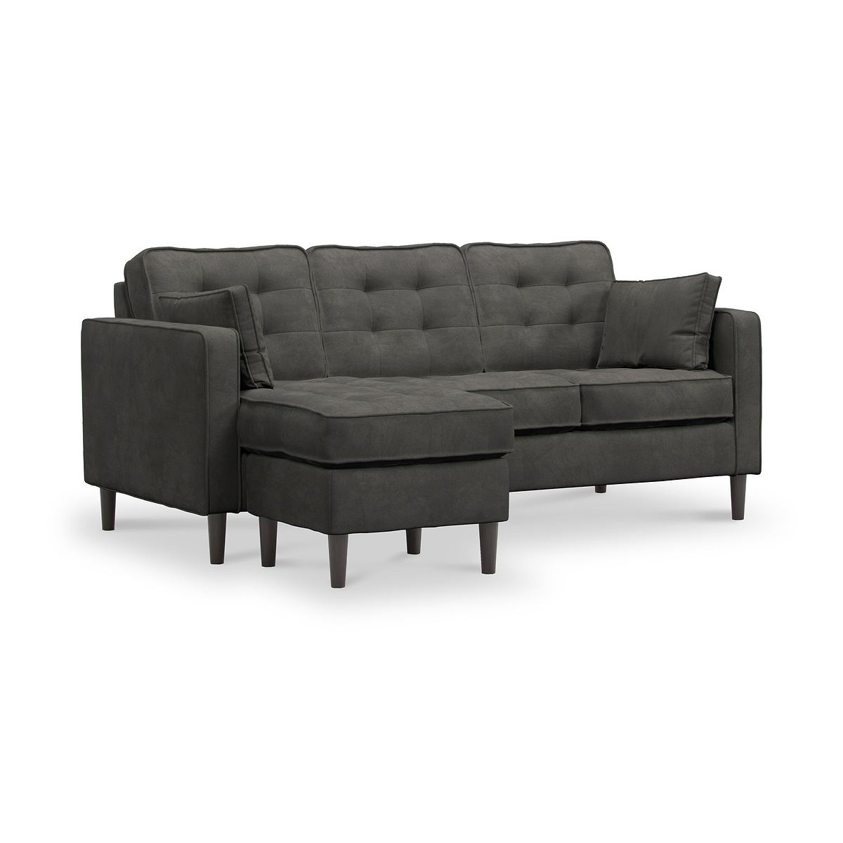 Barclay Reversible Chaise Graphite Dims from Roseland Furniture
