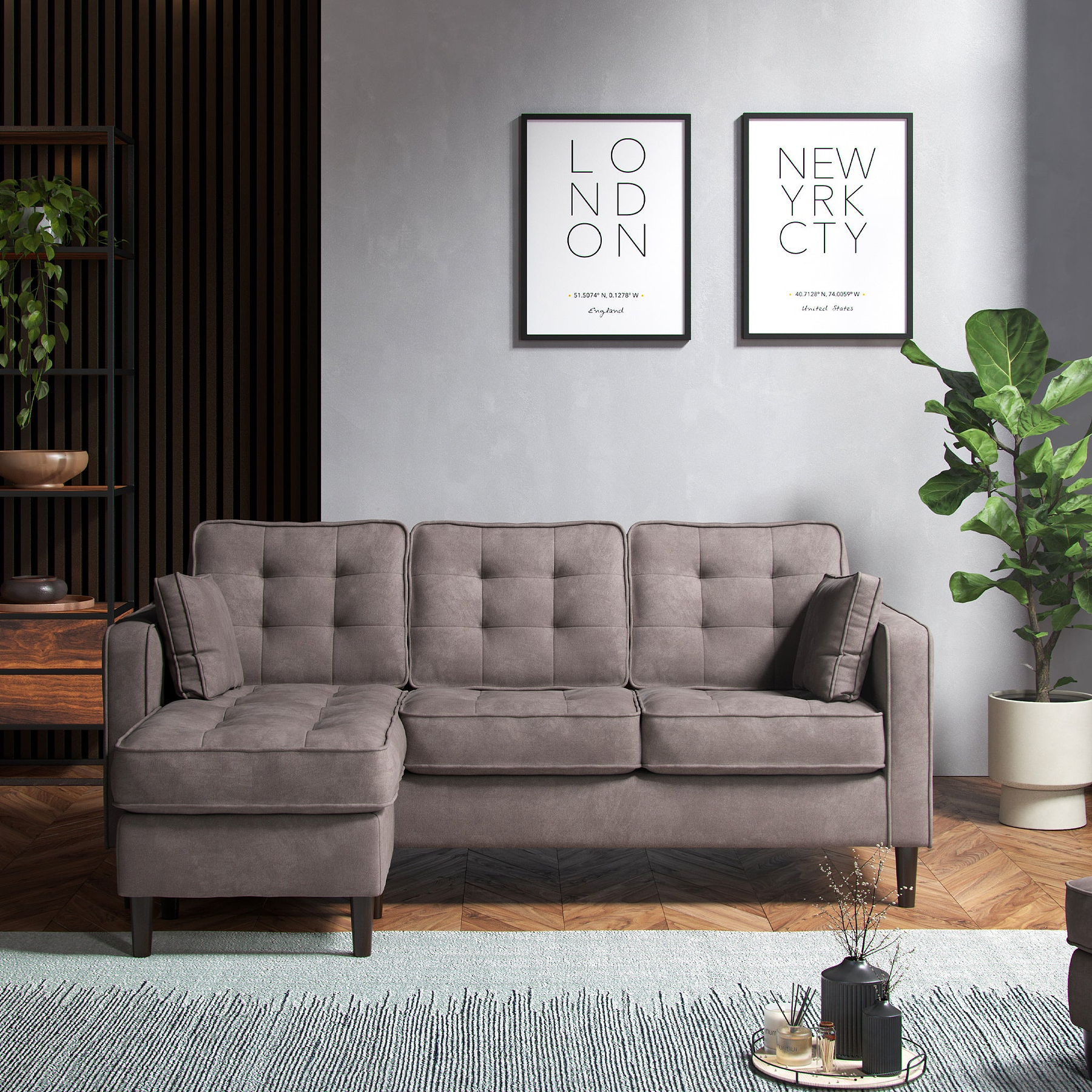 Barclay Reversible Chaise Pewter Life1 from Roseland Furniture