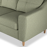 Justin Sage LH Chaise Sofa from Roseland Furniture